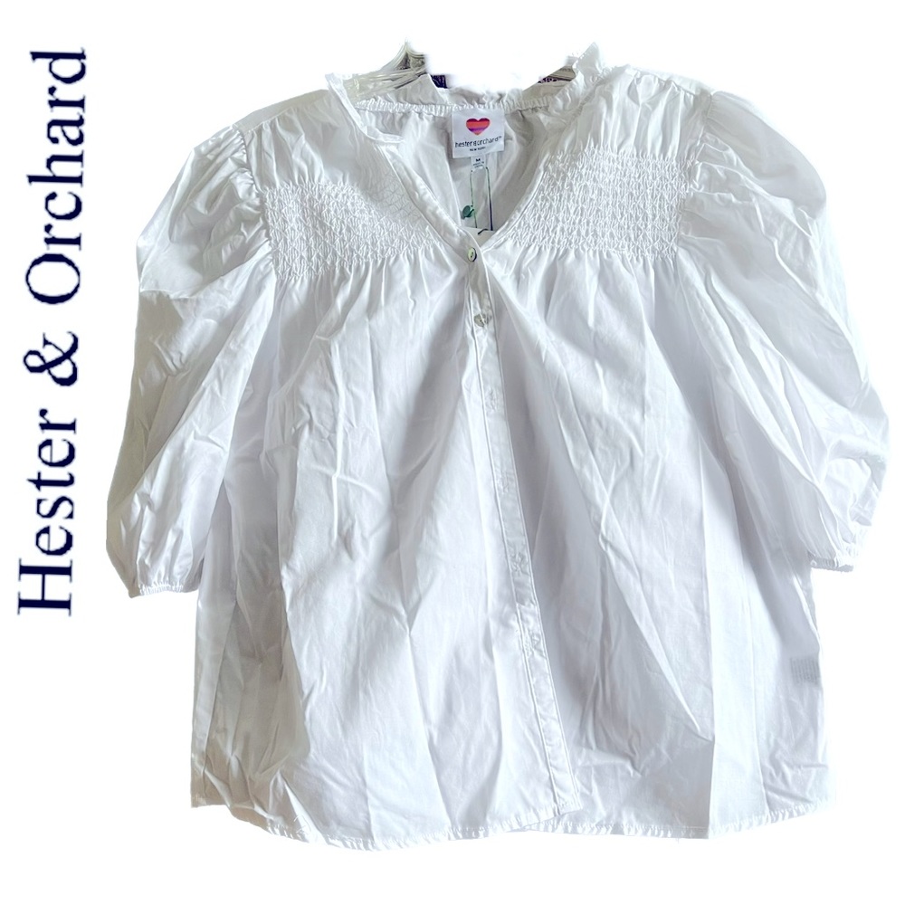 Heater & Orchard Button-up Blouse